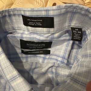 Nordstrom Men’s Shop Traditional Fit Shirt- Size 16 34-35